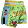 8 Weapons Spodenki Muay Thai Yummy Zielone