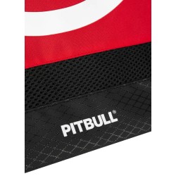 Czerwony Worek Sportowy Pitbull West Coast Logo II | sklep MMAniak.pl