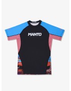 Kolorowy rashguard z krótkim rękawem MANTO GYM 2.0 | sklep MMAniak.pl