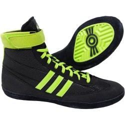 Czarno-Zielone Buty Zapaśnicze Adidas Combat Speed 4 | MMAniak.pl