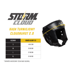 StormCloud Kask Turniejowy Cloudburst 2.0 - sklep MMAniak.pl