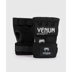 Czarne bandaże żelowe Venum Gel Kontact Hand Wraps | sklep MMAniak.pl