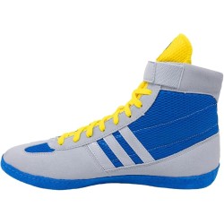 Czarno-Szare Buty Zapaśnicze Adidas Combat Speed 4 | MMAniak.pl