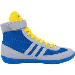 Czarno-Szare Buty Zapaśnicze Adidas Combat Speed 4 | MMAniak.pl