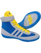 Czarno-Szare Buty Zapaśnicze Adidas Combat Speed 4 | MMAniak.pl