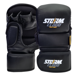 StormCloud Rękawice MMA Rookie Czarne S