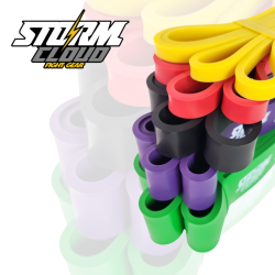 Zestaw 5 Gum Treningowych Power Band StormCloud LVL 1-5 | MMAniak.pl