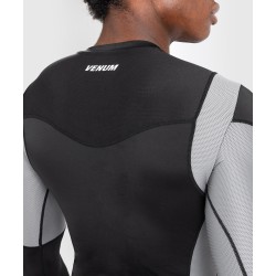 Czarno-Szary Rashguard z Długim Rękawem Venum Tempest | MMAniak