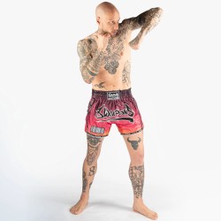 Spodenki Muay-Thai 8 Weapons Vivo Sunsphere Czerwone |  MMAniak.pl