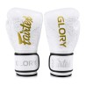 Fairtex Rękawice Bokserskie BGVG3 "Glory" Białe/Srebrne