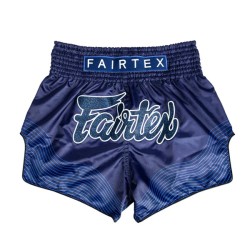 Spodenki Muay-Thai Fairtex Blue Ocean Niebieskie | sklep MMAniak.pl