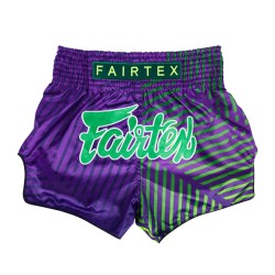 Spodenki Muay-Thai Fairtex Granatowo-Zielone | sklep MMAniak.pl