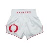 Fairtex Spodenki Muay Thai ENSO BS1918 Białe/Czerwone