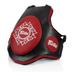 Fairtex Pas Trenera TV2 Czarno-czerwony - solidna zbroja trenera!