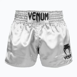 Srebrne Spodenki Venum Muay Thai | sklep MMAniak.pl