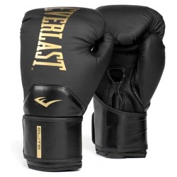 Czarno-złote Rękawice Bokserskie Everlast Pro Style Elite 2 | sklep MMAniak.pl