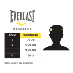 Everlast Kask Bokserski Elite - sklep MMAniak.pl