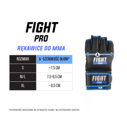 Fight Pro Rękawice do MMA 4oz Basic - sklep MMAniak.pl