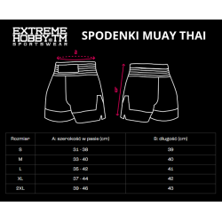 Extreme Hobby Spodenki Muay Thai Killer Cards 2 - sklep MMAniak.pl