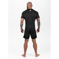 Pitbull Rashguard Net Camo HILLTOP 2 All Black - sklep mmaniak.pl