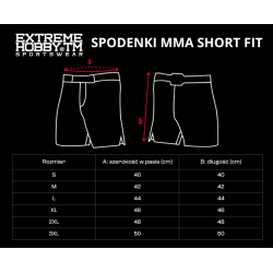 Extreme Hobby Spodenki MMA Athletic Slavic Spirit - sklep MMAniak.pl