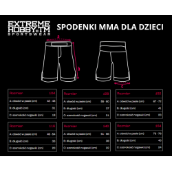 Extreme Hobby Spodenki MMA Dziecięce TIGER Spirit - sklep MMAniak.pl