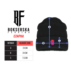 Bokserska Ferajna Czapka zimowa Beanie