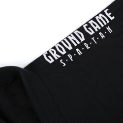 Czarne Kimono/Gi Ground Game Spartan | sklep MMAniak.pl