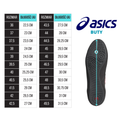 Asics Buty Zapaśnicze Matflex 6 Niebiesko/Zielone - sklep MMAniak.pl