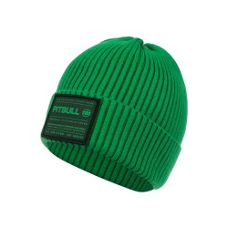 Zielona Czapka Zimowa Beanie PitBull Dock | sklep MMAniak.pl