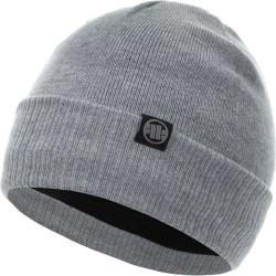 Pitbull Czapka Beanie Small Logo 2 Grey Melange