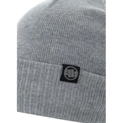 Pitbull Czapka Beanie Small Logo 2 Grey Melange