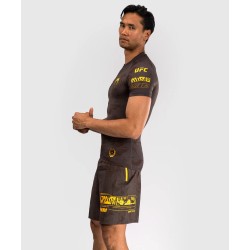 Rashguard Męski Krótki Rękaw Venum UFC Fusion Earthen Brown | sklep MMAniak.pl