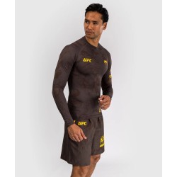 Rashguard Męski Długi Rękaw Venum UFC Fusion Earthen Brown | sklep MMAniak.pl