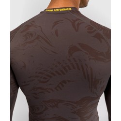 Rashguard Męski Długi Rękaw Venum UFC Fusion Earthen Brown | sklep MMAniak.pl