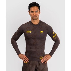 Rashguard Męski Długi Rękaw Venum UFC Fusion Earthen Brown | sklep MMAniak.pl