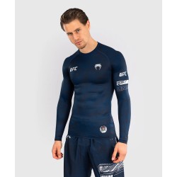 Rashguard Męski Długi Rękaw Venum UFC Fusion Oceanic Blue | sklep MMAniak.pl