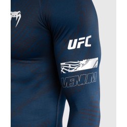 Rashguard Męski Długi Rękaw Venum UFC Fusion Oceanic Blue | sklep MMAniak.pl