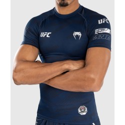 Rashguard Męski Krótki Rękaw Venum UFC Fusion Oceanic Blue | sklep MMAniak.pl