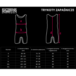 Extreme Hobby Trykot Zapaśniczy Black Armour Czerwony