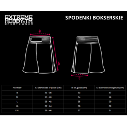 Extreme Hobby Spodenki Bokserskie Black Armour - sklep MMAniak.pl