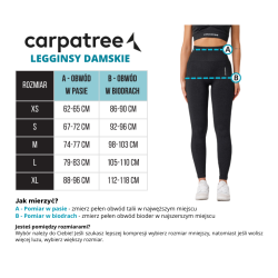 Carpatree Legginsy Bezszwowe Allure Czarne | MMAniak.pl