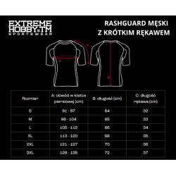 Rashguard Extreme Hobby  Bushido krótki rękaw Czarno-Złoty – MMAniak.pl