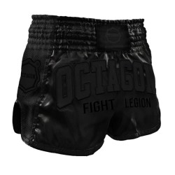 Czarne Spodenki Muay Thai Octagon Fight Legion | sklep MMAniak.pl