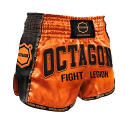 Pomarańczowe Spodenki Muay Thai Octagon Fight Legion | sklep MMAniak.pl