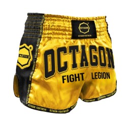 Żółte Spodenki Muay Thai Octagon Fight Legion | sklep MMAniak.pl