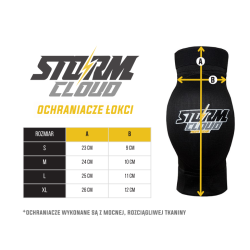 StormCloud Ochraniacze Łokci  - sklep MMAniak.pl