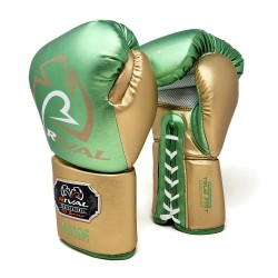 Rival Rękawice bokserskie sparingowe RS100 Green/Gold w MMAniak.pl