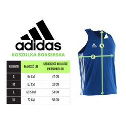 Adidas Tank Top Sportowy Bokserski Czarny - sklep MMAniak.pl