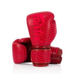 Czerwone rękawice bokserskie Fairtex BGV14 Minimalism | sklep MMAniak.pl